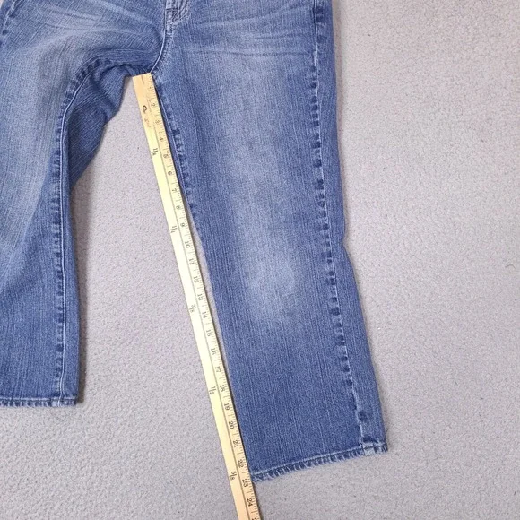 Lucky Brand Classic Rider Crop Jeans Womens 8/29 Medium Wash Denim Dungarees - Picture 7 of 15